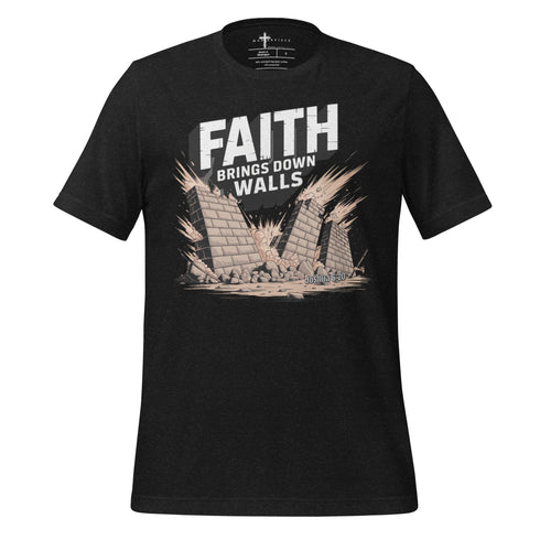 Faith Brings Down Walls Christian Bible Verse T-Shirt